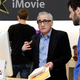 Scorsese grills an Apple Store employee about the various wipe effects offered in the latest version of iMovie.